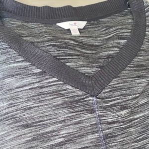 V-Neck Long Sleeve Top